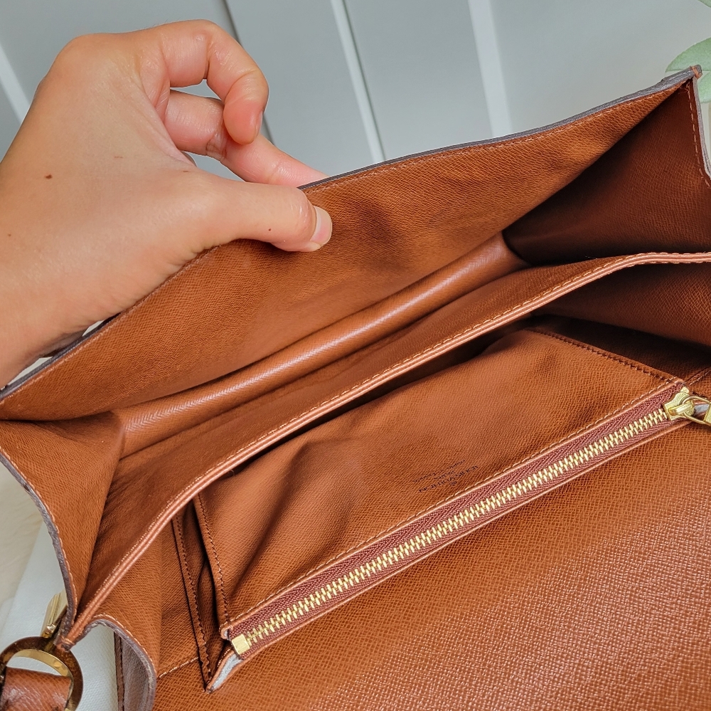 💕VERY RARE Authentic Louis Vuitton RASPAIL Crossbody/Shoulder Monogram - Picture 15 of 17